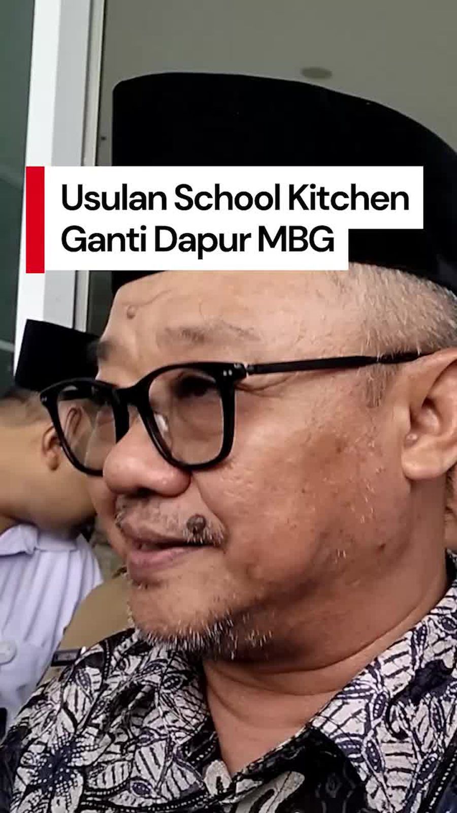 Video: Abdul Muti Usul Dapur MBG Diganti dengan Skema School Kitchen