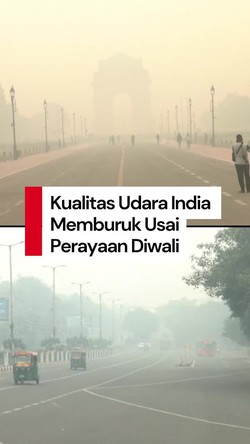 Video: Bahaya! Kualitas Udara di India Memburuk Usai Perayaan Diwali