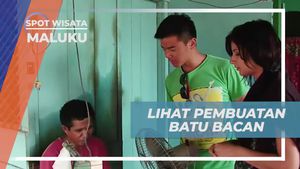Saksikan Proses Unik Pembuatan Batu Bacan di Maluku