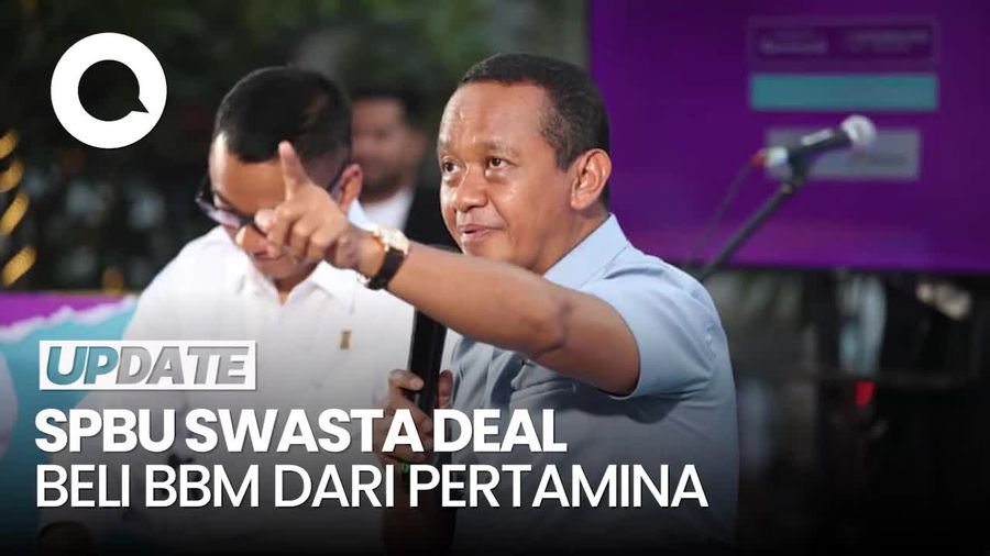 Video Bahlil Beri Bocoran SPBU Swasta Deal Beli BBM dari Pertamina