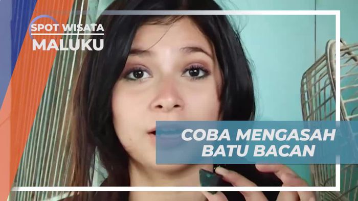 Asah Batu Bacan dan Ciptakan Warna yang Berbeda di Maluku
