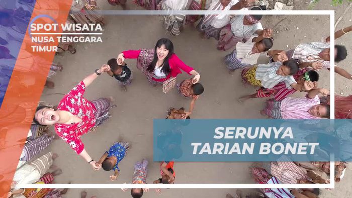 Rasakan Semangat Bersama Dalam Tarian Bonet di Nusa Tenggara Timur