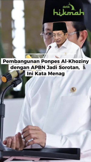 Video: Pembangunan Ponpes Al-Khoziny dengan APBN, Ini Kata Menag