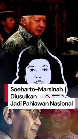 Video Mensos Serahkan Usulan Pahlawan Nasional: Soeharto-Marsinah