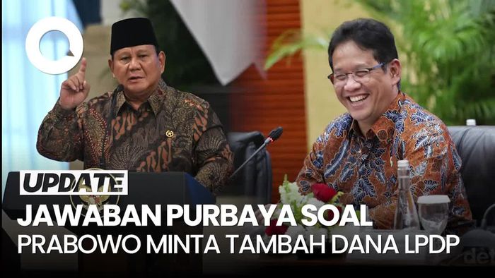 Video Purbaya Jawab Permintaan Prabowo soal Tambah Dana LPDP