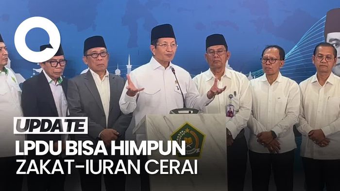 Video Soal Lembaga Pengelola Dana Umat, Menag: Bisa Kelola Zakat-Iuran Cerai