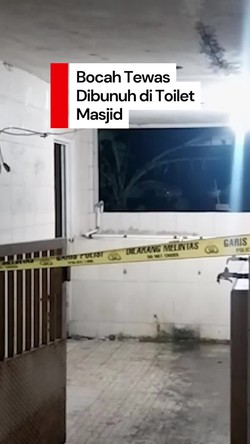 Video Bocah Tewas di Toilet Masjid Majalengka Ternyata Dibunuh
