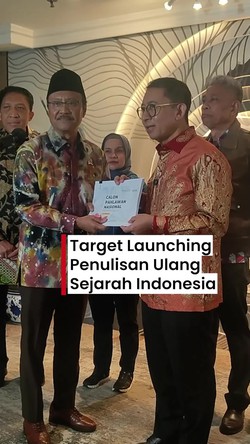 Video: Launching Penulisan Ulang Sejarah Indonesia Ditargetkan Desember