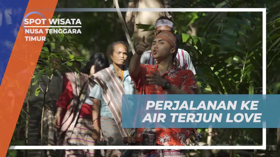 Menjelajahi Keindahan Air Terjun Love di Nusa Tenggara Timur