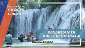 Merasakan Keseruan di Puncak Air Terjun Piala, Sulawesi Tengah