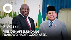 Video: Presiden Afsel Ramaphosa Undang Prabowo Hadiri KTT G20 di Johannesburg
