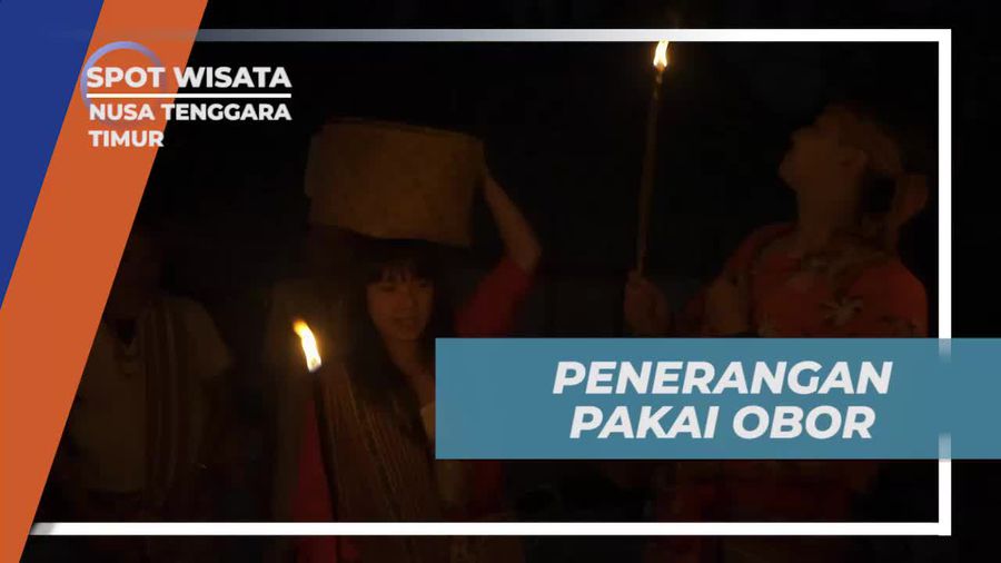 Menerangi Malam dengan Obor Tradisional di Nusa Tenggara Timur