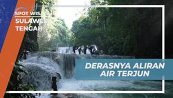 Menyaksikan Derasnya Aliran Air Terjun Piala, Sulawesi Tengah Menyaksikan Derasnya Aliran Air Terjun Piala, Sulawesi Tengah