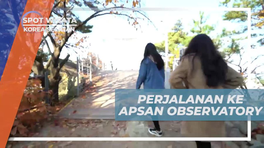 Menelusuri Pemandangan Kota Daegu dari Apsan Observatory, Korea Selatan