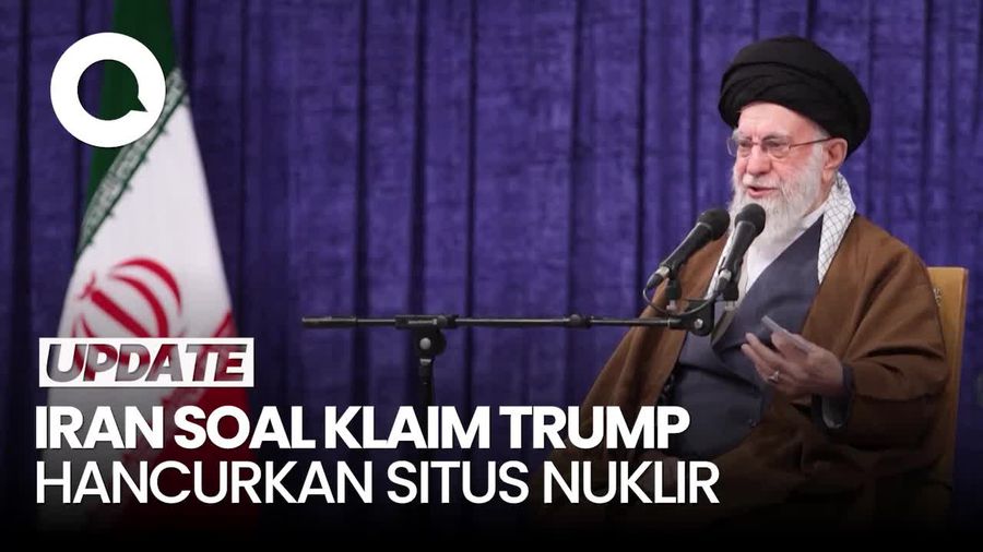 Video Khamenei soal Trump Klaim Hancurkan Nuklir Iran: Teruslah Bermimpi! Video Khamenei soal Trump Klaim Hancurkan Nuklir Iran: Teruslah Bermimpi!