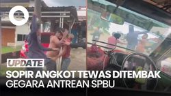 Video: Cekcok gegara Antrean SPBU, Sopir Angkot Tewas Ditembak Pemobil