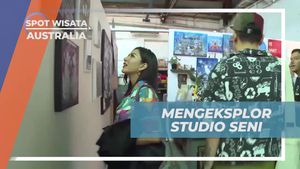 Mencicipi Karya Seni di Studio Seni, Australia