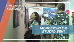 Mencicipi Karya Seni di Studio Seni, Australia Mencicipi Karya Seni di Studio Seni, Australia