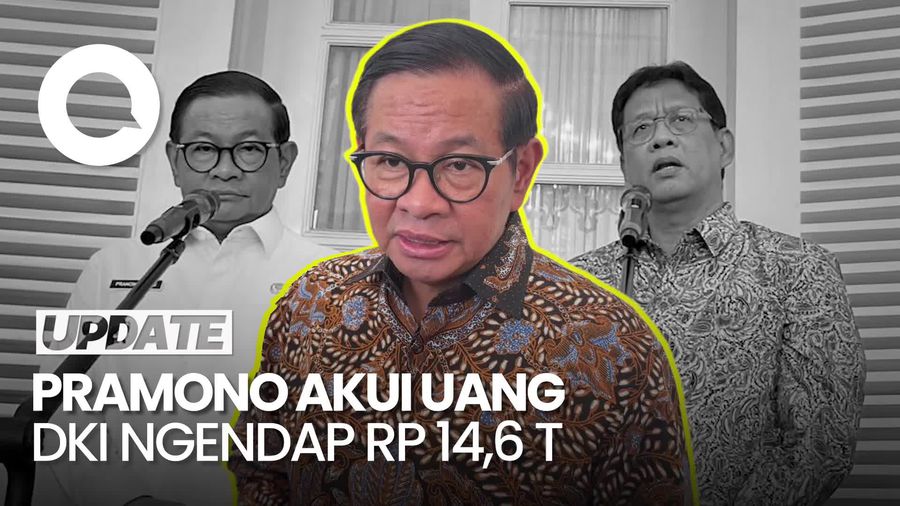 Video Pramono soal Purbaya Sebut Uang DKI Rp 14,6 T Ngendap: 1.000% Betul Video Pramono soal Purbaya Sebut Uang DKI Rp 14,6 T Ngendap: 1.000% Betul