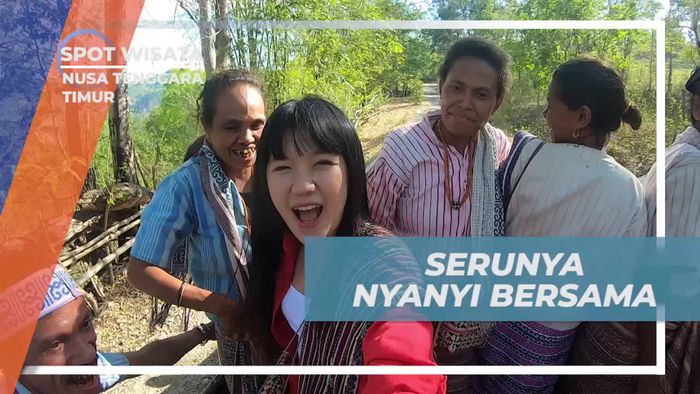 Bernyanyi Bersama Menyemarakkan Perjalanan di Nusa Tenggara Timur