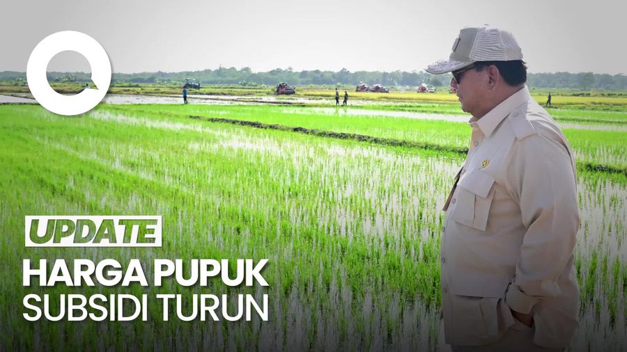 Video: Prabowo Turunkan Harga Pupuk Subsidi 20% Video: Prabowo Turunkan Harga Pupuk Subsidi 20%