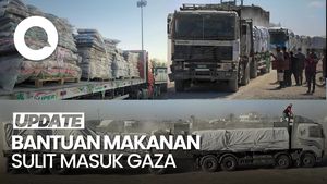 Video: Berton-ton Makanan Sulit Masuk Gaza gegara Israel Batasi Akses