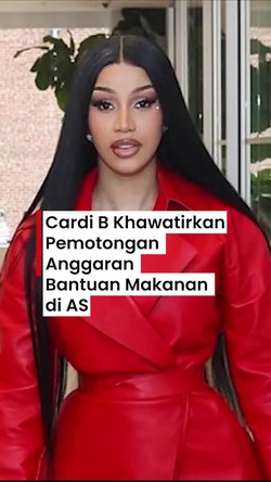 Video: Cardi B Kritik Trump soal Pemotongan Anggaran Bantuan Makanan
