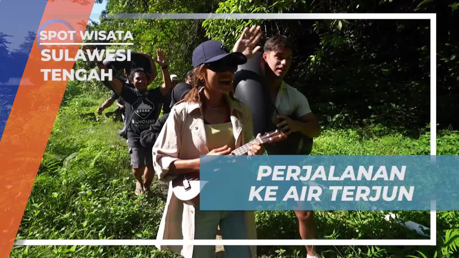 Menjelajahi Keindahan Air Terjun Piala, Sulawesi Tengah