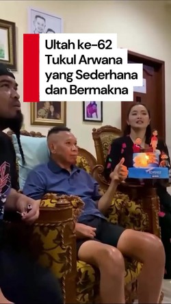 Video: Suasana Hangat di Perayaan Ultah ke-62 Tukul Arwana