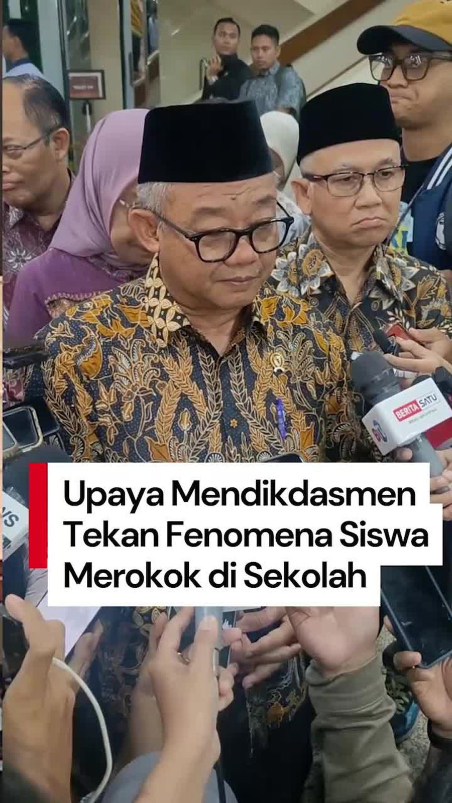 Video: Respons Mendikdasmen soal Fenomena Siswa Merokok di Sekolah