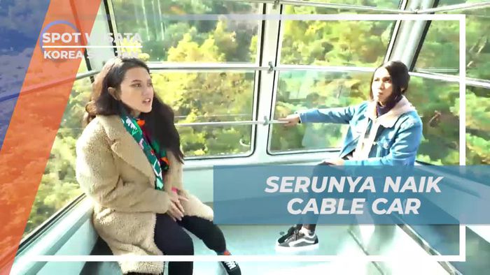 Serunya Naik Cable Car ke Apsan Observatory, Korea Selatan