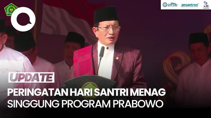 Video: Peringati Hari Santri, Menag Singgung MBG hingga Sekolah Rakyat