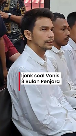 Video: Ijonk soal Vonis 8 Bulan Penjara 