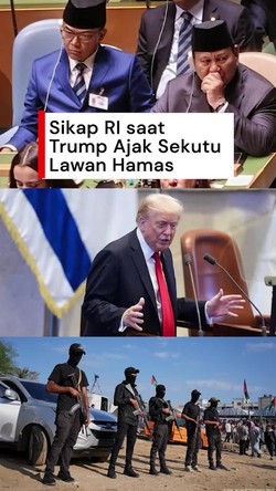 Video Menlu soal Trump Ajak Sekutu Lawan Hamas: RI Pilih Jaga Perdamaian
