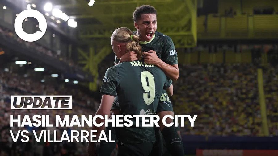 Video: Manchester City Tekuk Villarreal 2-0