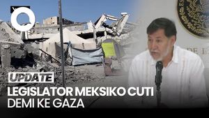 Video Anggota DPR Meksiko Cuti Demi Pergi ke Gaza
