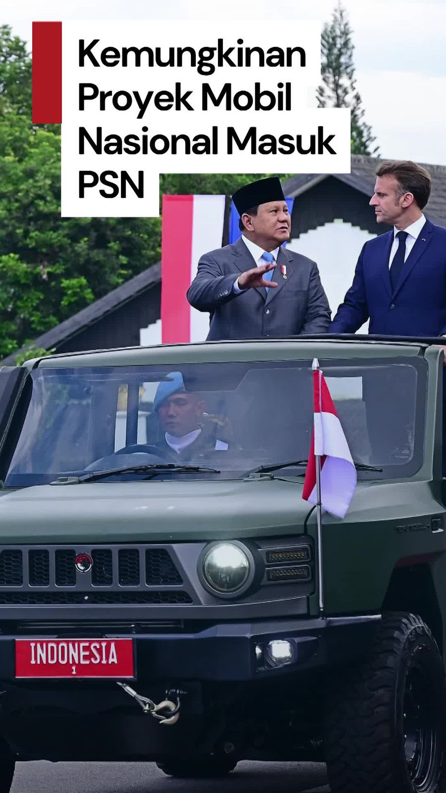 Video: Istana Beri Sinyal Mobil Nasional Masuk PSN
