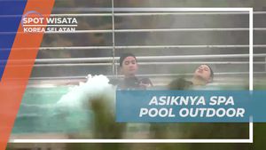 Bersantai dalam Spa Pool Outdoor yang Menyegarkan, Korea Selatan
