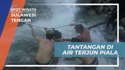 Menaklukkan Tantangan di Air Terjun Piala, Sulawesi Tengah Menaklukkan Tantangan di Air Terjun Piala, Sulawesi Tengah