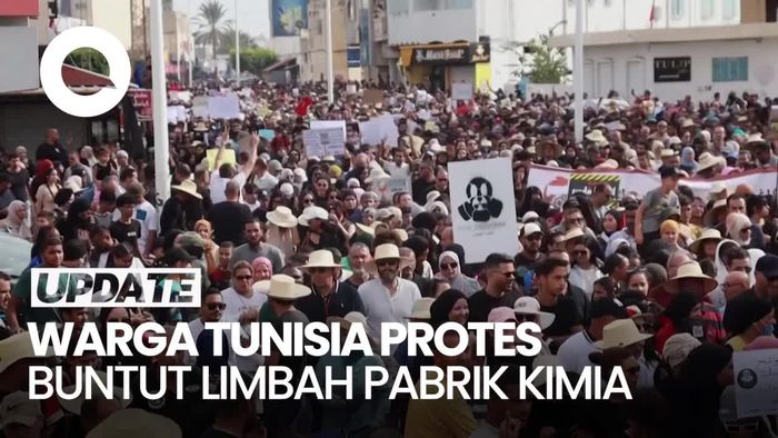Video: Pabrik Kimia Ancam Kesehatan, Warga Tunisia Demo Besar-besaran