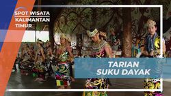 Menari dengan Gembira Tarian Khas Suku Dayak di Kalimantan Timur