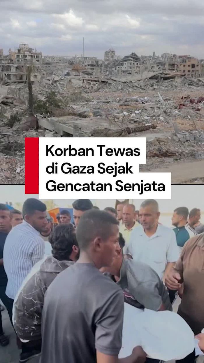 Video: 87 Warga Gaza Tewas oleh Israel Sejak Gencatan Senjata Berlaku