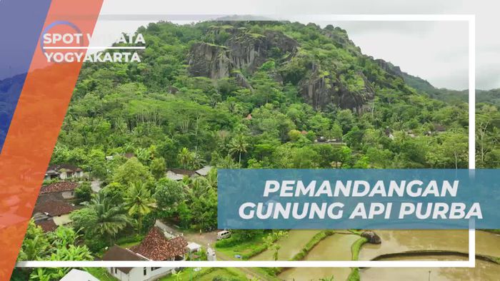 Menikmati Keindahan Gunung Api Purba di Desa Kapek, Yogyakarta  