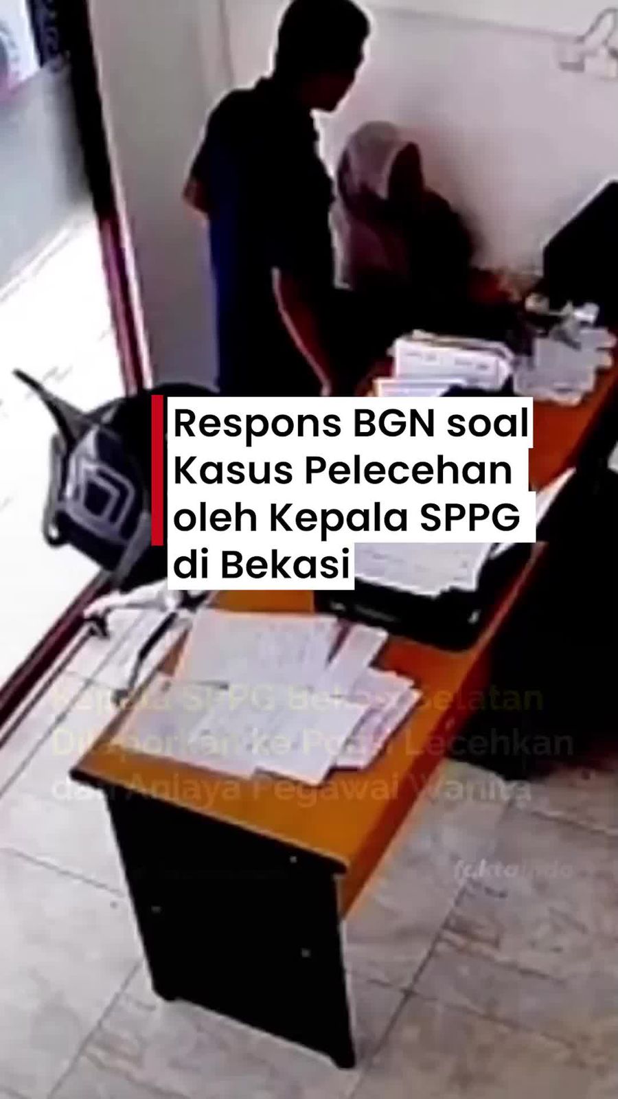 Video: BGN Akan Nonaktifkan Kepala SPPG di Bekasi yang Diduga Lecehkan Pegawai Video: BGN Akan Nonaktifkan Kepala SPPG di Bekasi yang Diduga Lecehkan Pegawai