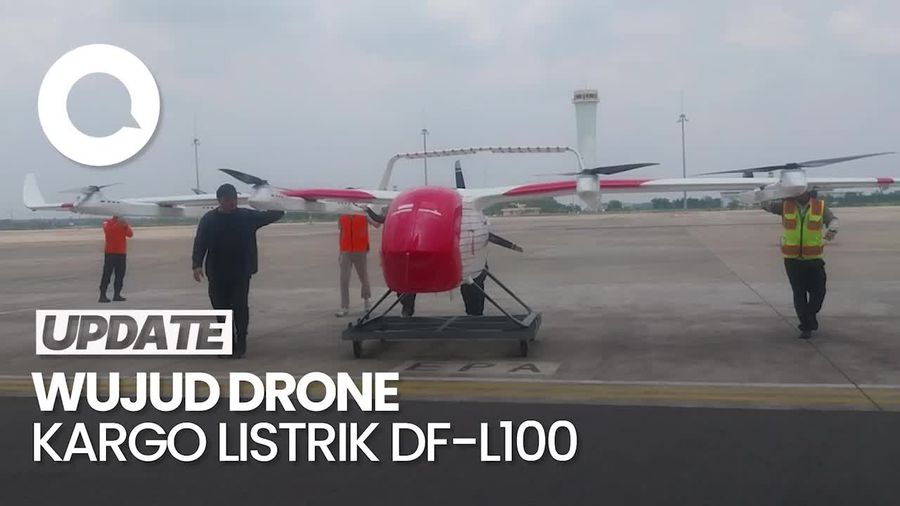 Video: Kecanggihan Drone Kargo Listrik DF-L100, Nggak Perlu Pilot dan Berbasis AI Video: Kecanggihan Drone Kargo Listrik DF-L100, Nggak Perlu Pilot dan Berbasis AI