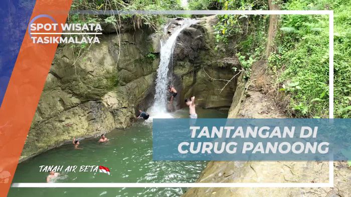 Menantang Adrenalin Para Selebriti di Curug Panoong Tasikmalaya  