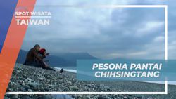 Menjelajahi Keunikan Pantai Chihsingtang di Taiwan yang Dikelilingi Batu Unik  