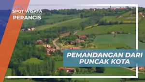 Menikmati Pemandangan Romantis dari Puncak Kota Cordes Sur Ciel Prancis  