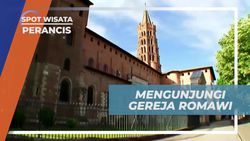 Mengunjungi Gereja Santo Sernin, Gereja Romawi Tertua di Toulouse, Perancis  