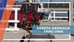 Menyaksikan Kereta Dermaga Unik di Busselton Jetty, Australia   Menyaksikan Kereta Dermaga Unik di Busselton Jetty, Australia